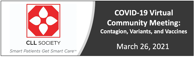COVID-19 virtual community meeting banner