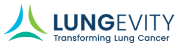 Lungevity Transforming Lung Cancer logo