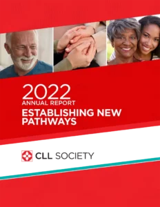 CLL Society 2022 Annual Report Cover